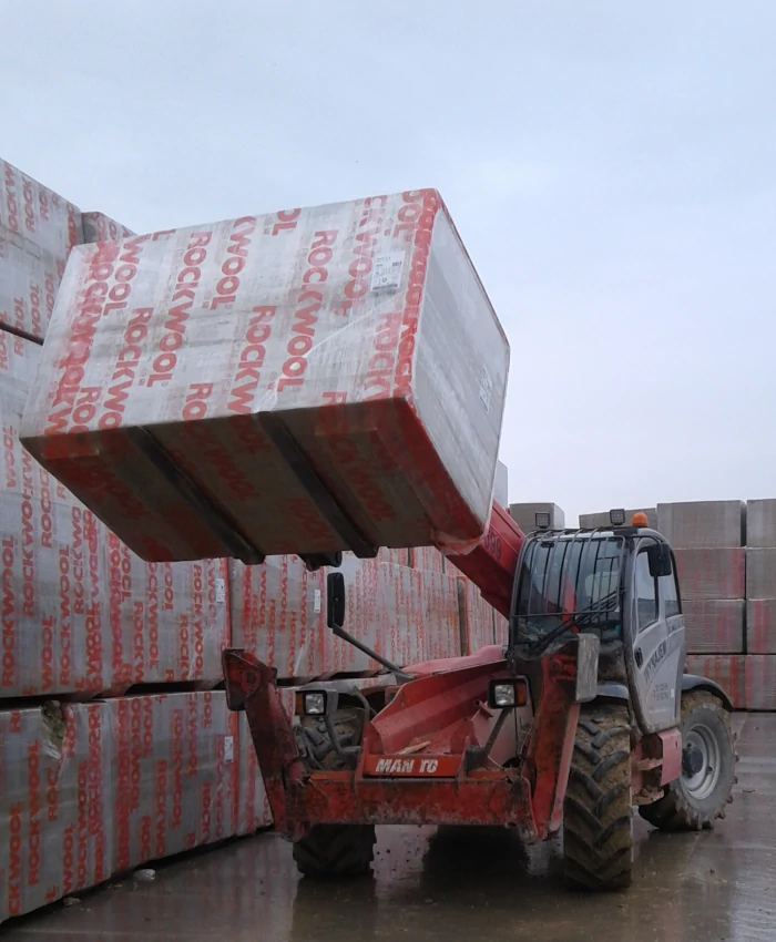 Rozładunki i przeładunki materiałów budowlanych