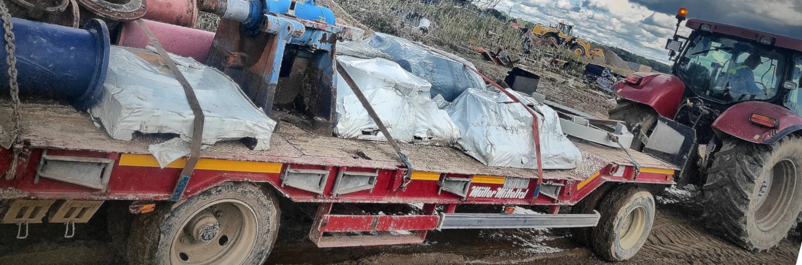 Rozładunki i przeładunki maszyn i urządzeń oraz transport wewnątrzzakładowy