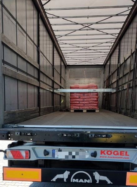 transport materiałów budowlanych i ładunków paletyzowanych